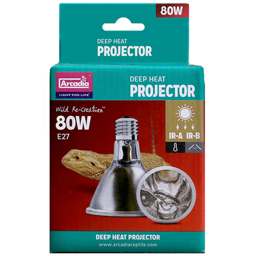 Infrarood Lamp Kopen? - Arcadia Deep Heat Projector 80 Watt | RARHP80