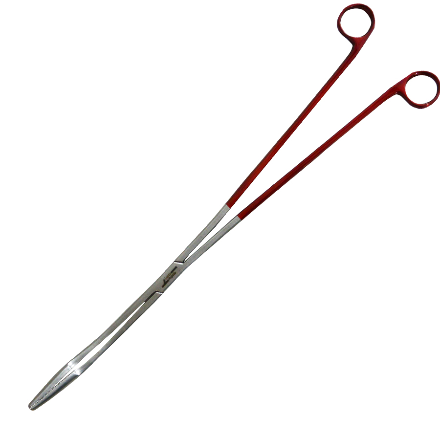 28cm Reptilien-Futterzange Aus Bambus - Abgewinkelt & Präzise Für Terrarien